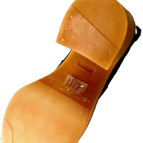 Nila & Nila Suede Platform Ankle Boots Black Made in Italy Size 38 - Picture 6 of 10